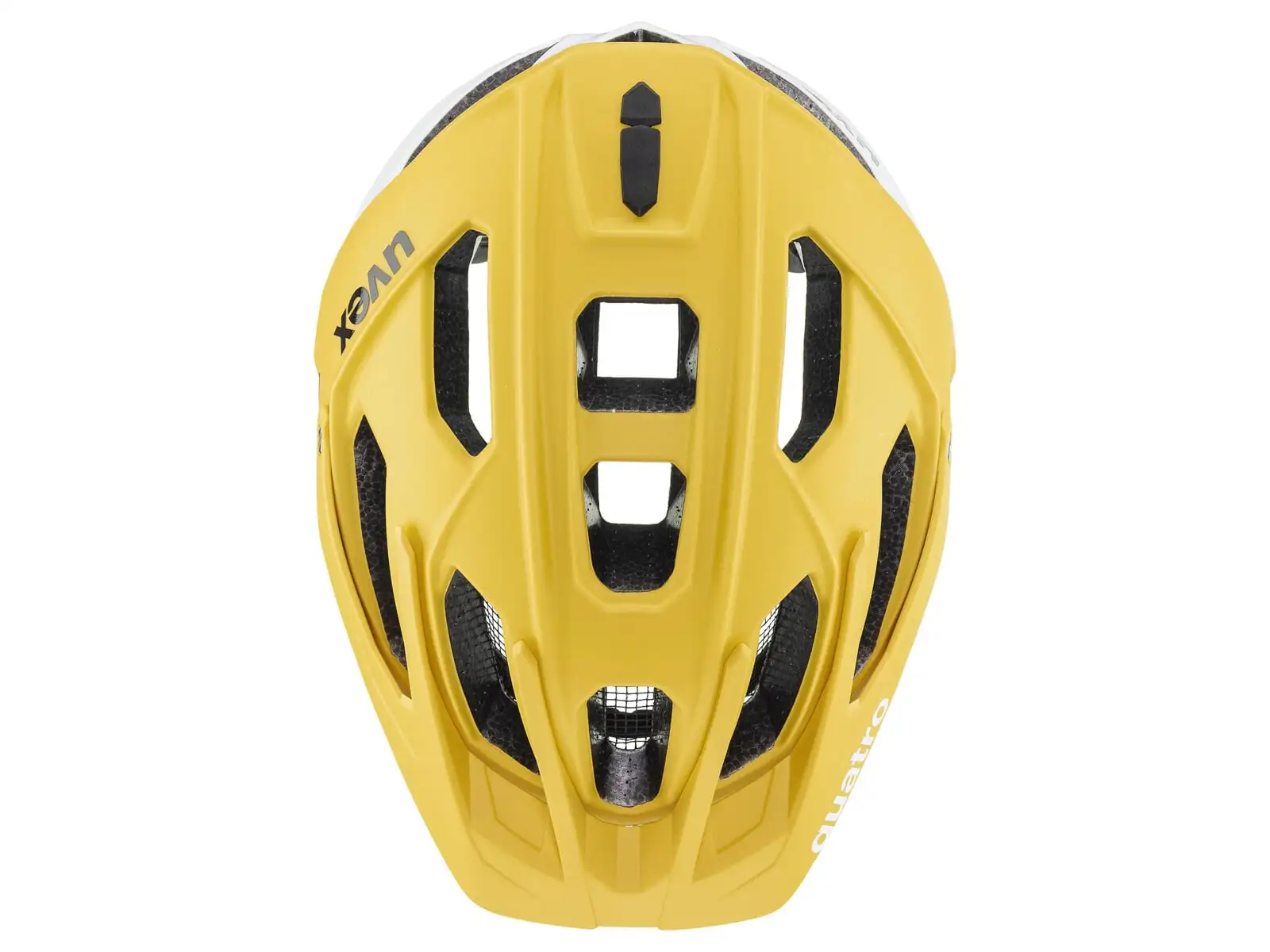 Uvex Quatro CC kask Sunbee/White Matt