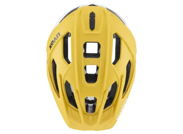 Uvex Quatro CC kask Sunbee/White Matt