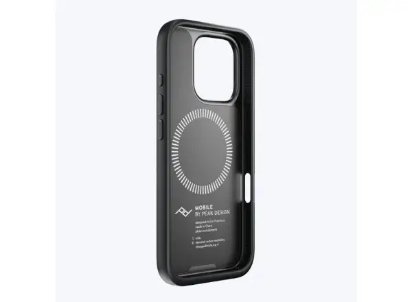 Peak Design Mobile Everyday Clarino Case iPhone 16 Pro pokrowiec na telefon Black
