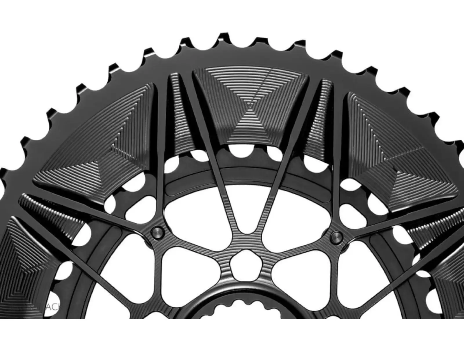 Absolute Black Cannondale Road Oval 50-34z. dwurzędowy.