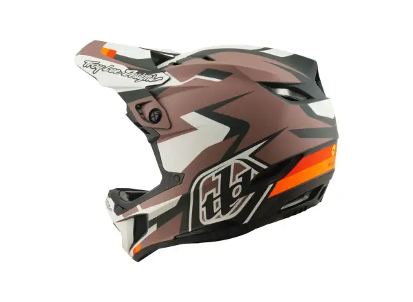 Troy Lee Designs D4 Polyacrylite MIPS kask Roamer Clay