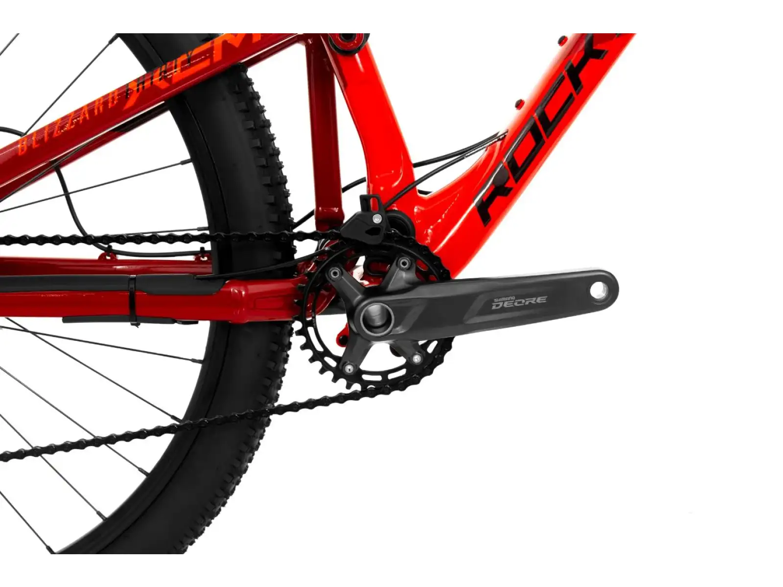 Rock Machine Blizzard XCM 30-29 rower w pełni amortyzowany Red/Black WZÓRKA
