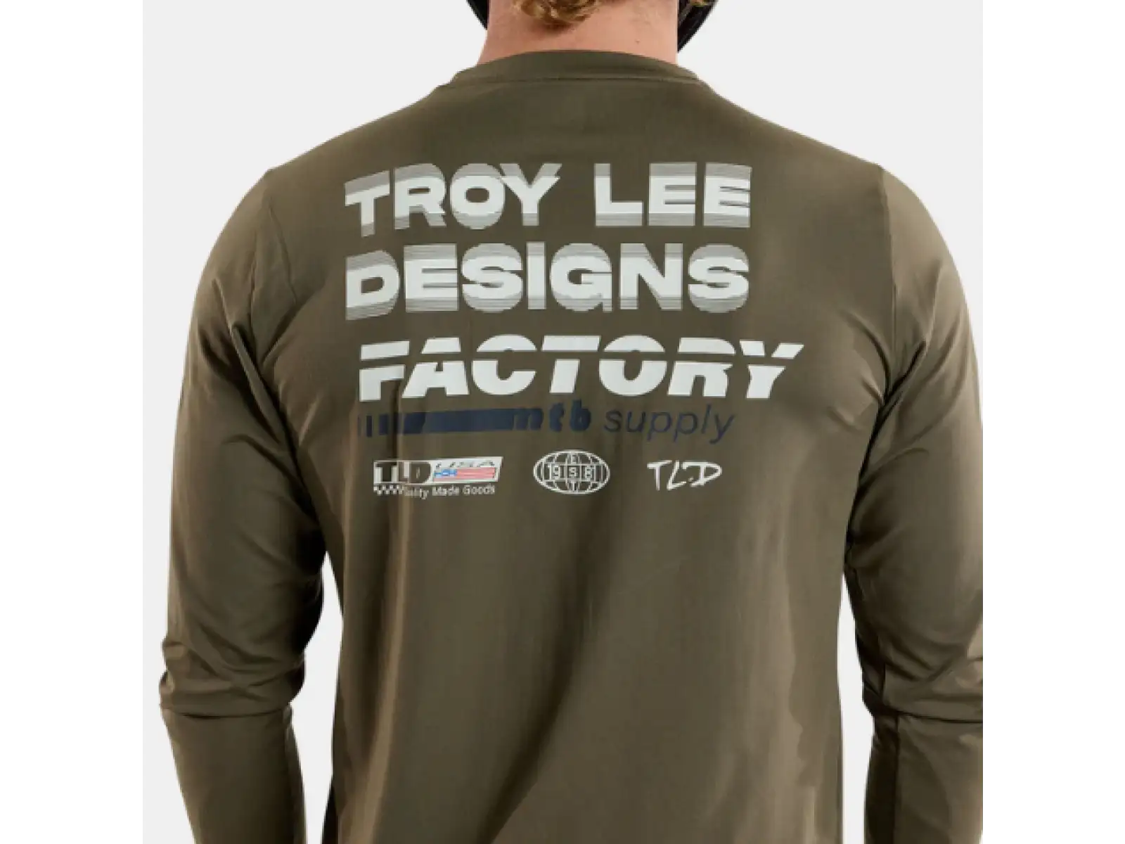 Troy Lee Designs Ruckus Ride Tee Factory męska koszulka z długim rękawem Caper