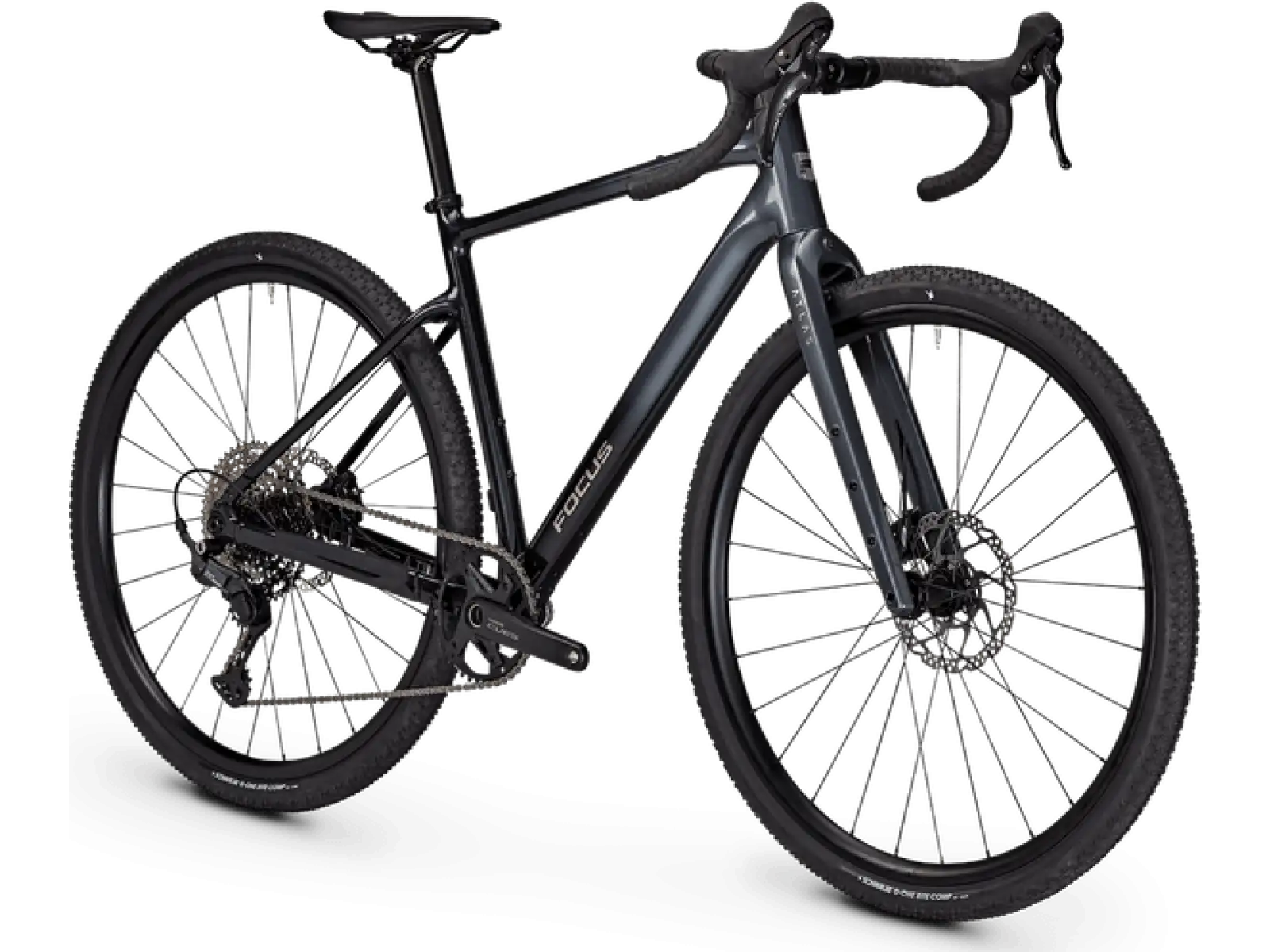 Focus Atlas 6.7 rower gravel Steelgrey/Diamondblack