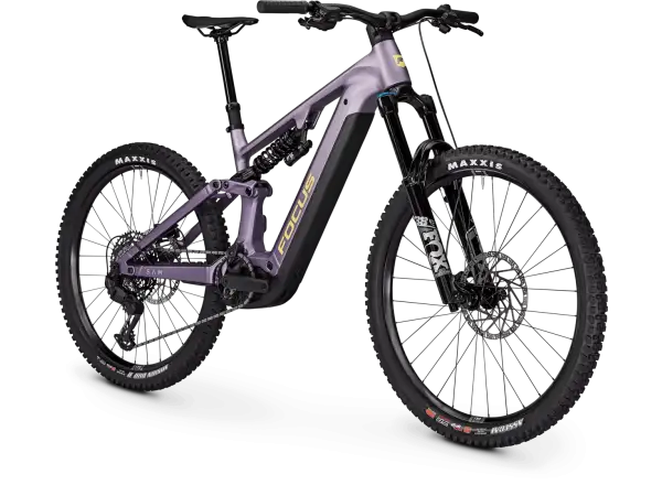 Focus SAM 8 800Wh w pełni amortyzowany rower elektryczny Lilac matt / Darklilac matt