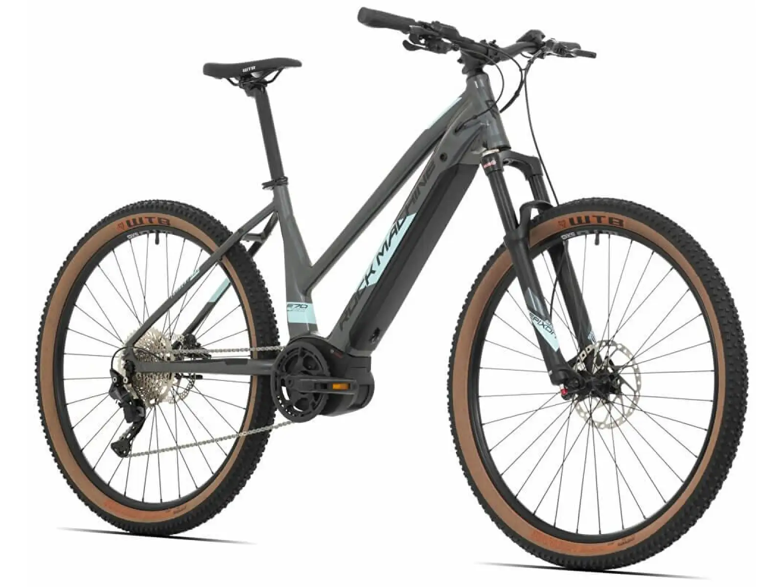 Rock Machine Torrent INT e70-29 Bosch Lady dark silver/black/light mint rower elektryczny górski