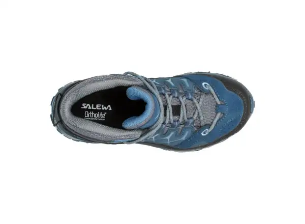 Salewa Alp Trainer Mid GTX dziecięce buty outdoorowe Dark Denim Charcoal