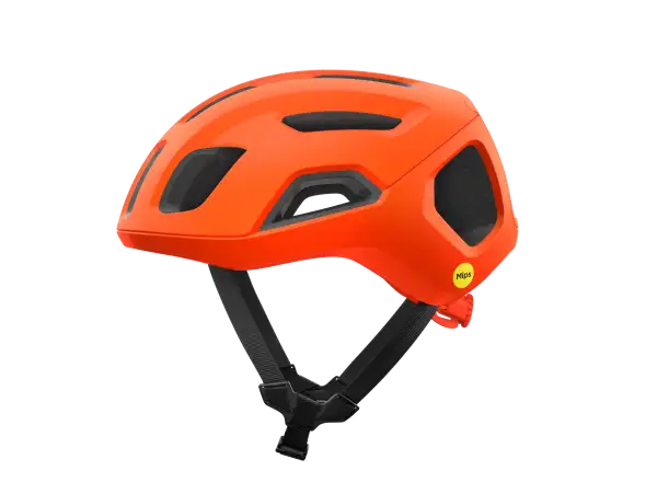 POC Ventral Air MIPS szosowy kask Fluorescent Orange Matt
