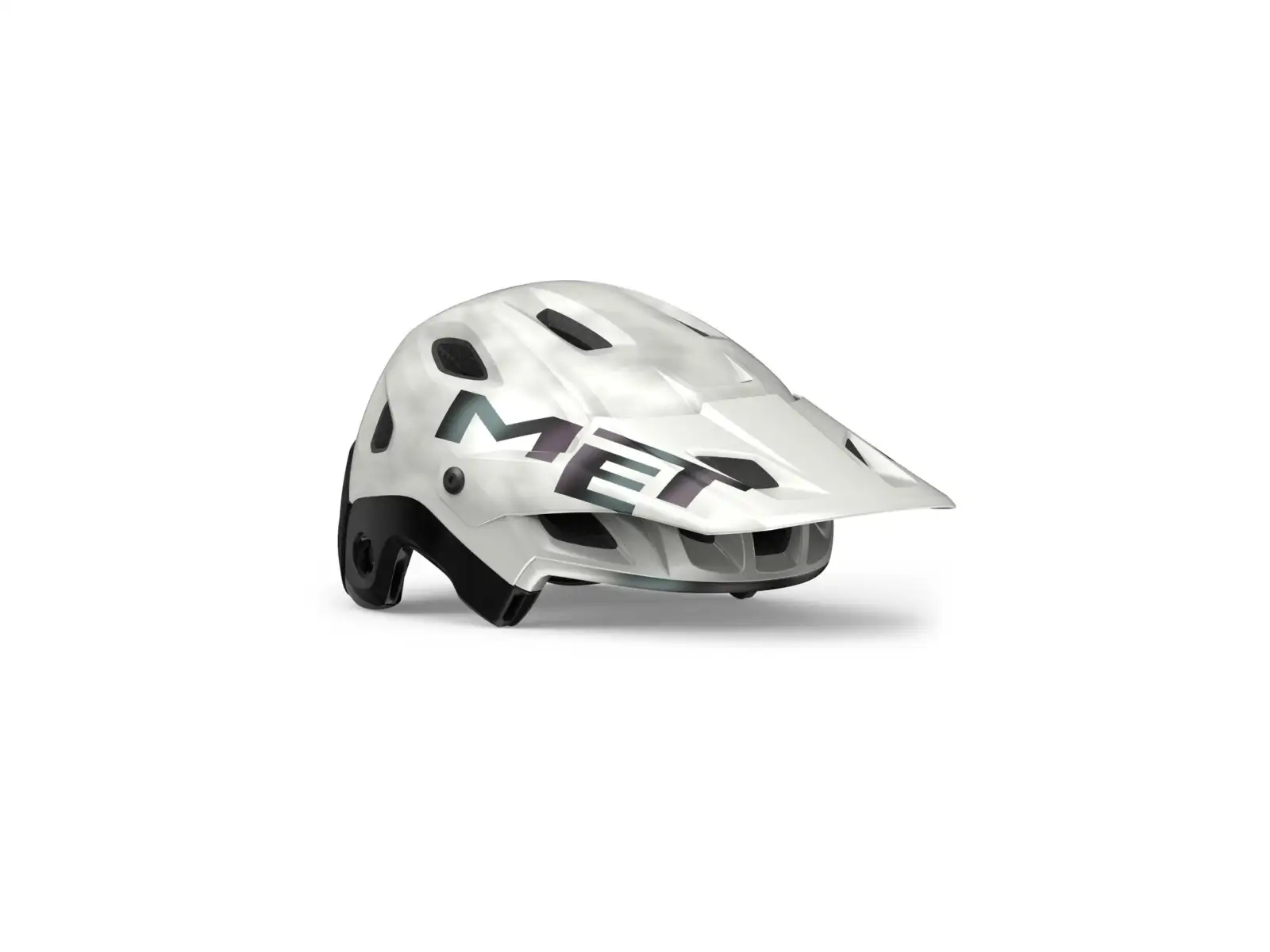 MET Parachute MCR Mips kask Biała/Iridescent
