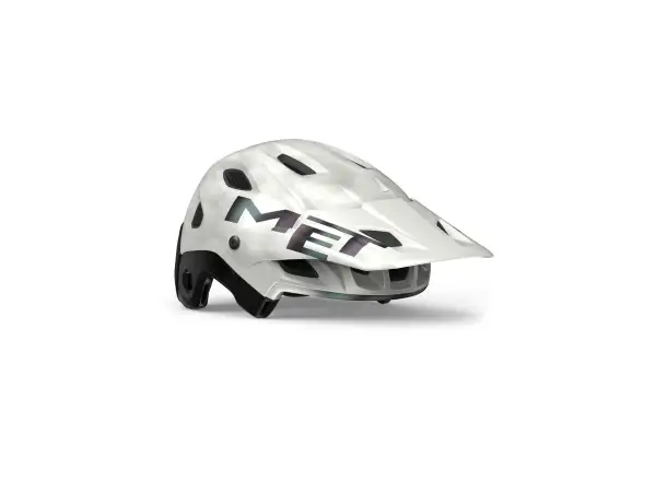 MET Parachute MCR Mips kask Biała/Iridescent