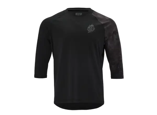 Silvini Brunello męska koszulka rowerowa 3/4 rękaw Black/Charcoal