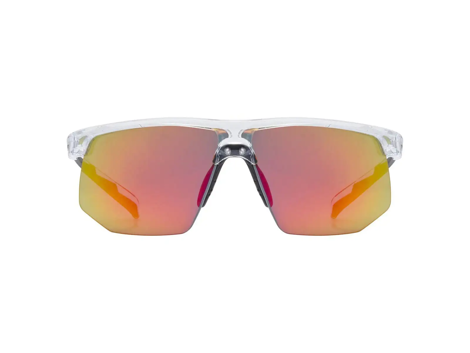 Uvex Aerios Okulary Clear / Mir. Red