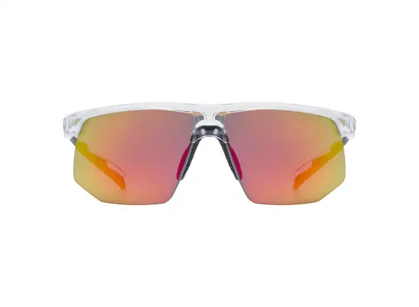 Uvex Aerios Okulary Clear / Mir. Red