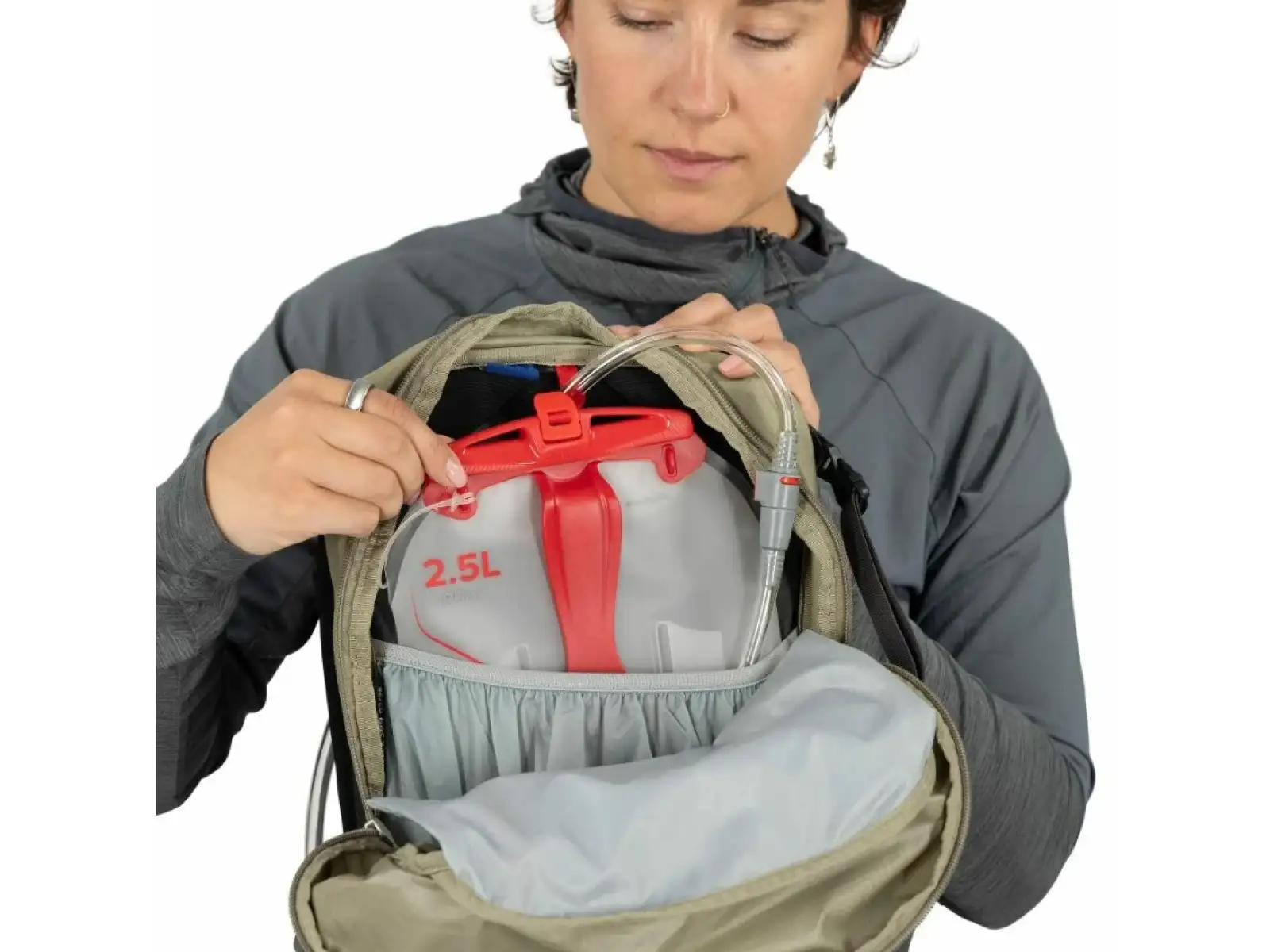 Osprey plecak Hikelite 18 l Tungsten/Yelow
