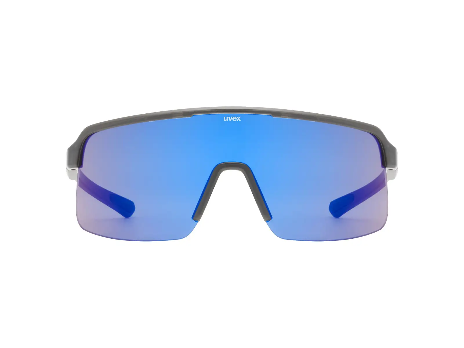 Uvex Dyrt okulary przeciwsłoneczne Smoke Matt/Mirror Blue