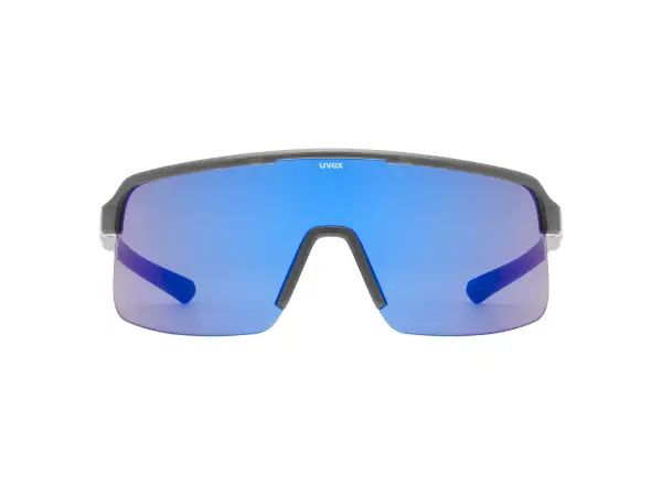 Uvex Dyrt okulary przeciwsłoneczne Smoke Matt/Mirror Blue