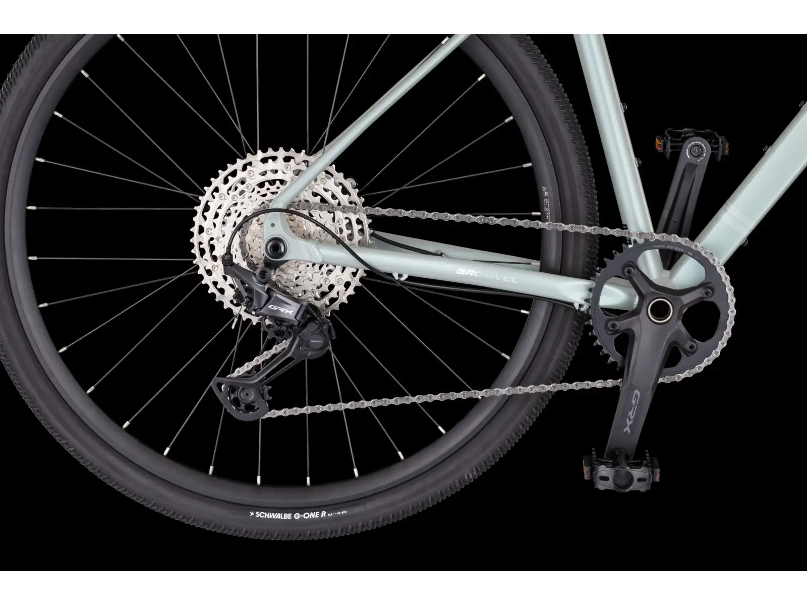 4Ever Gromvel Elite rower gravelowy Ghost pearl