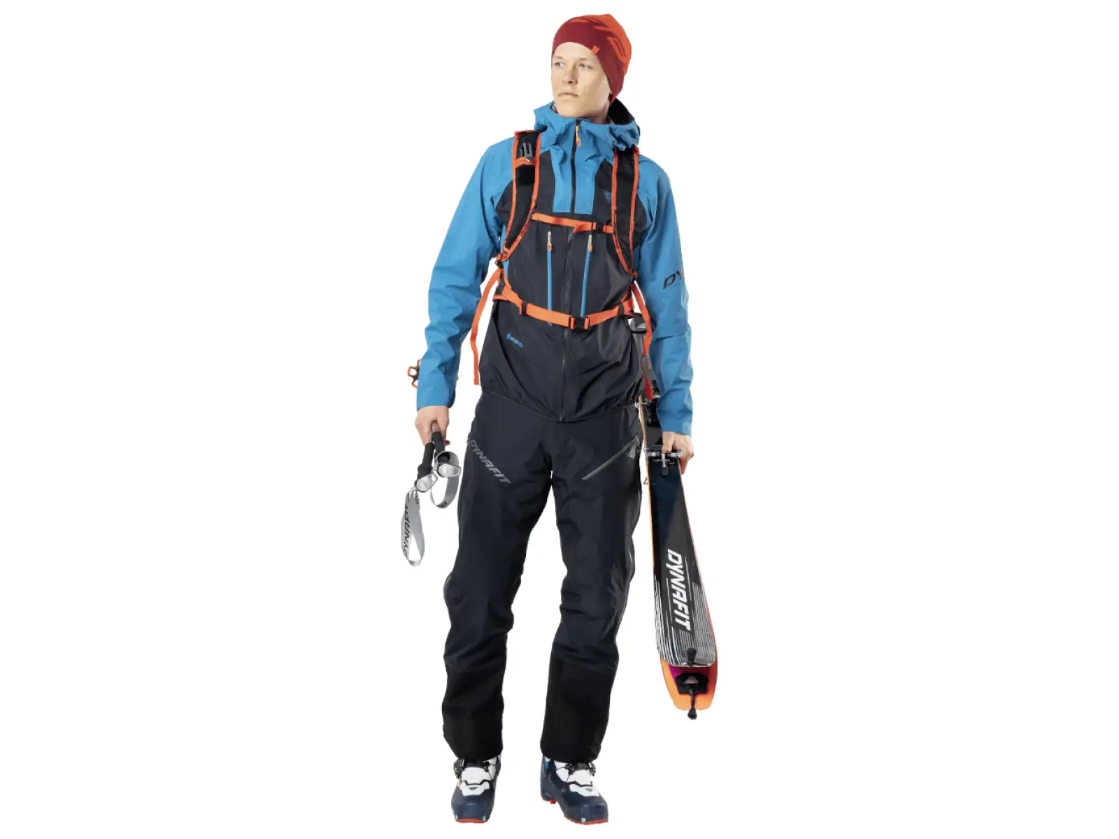 Dynafit TLT Gore-tex męskie spodnie black out