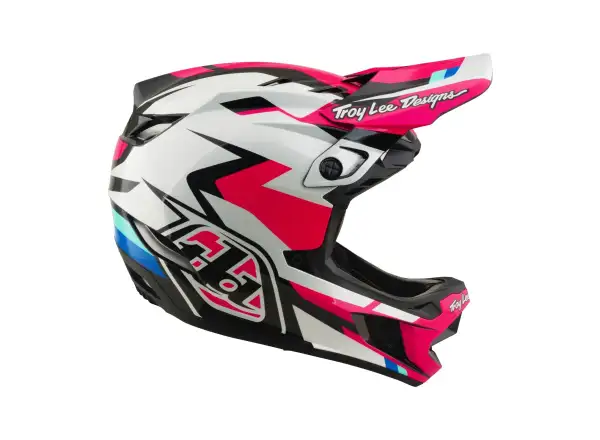 Troy Lee Designs D4 Polyacrylite MIPS kask Roamer Magenta