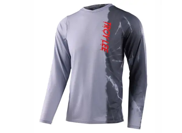 Troy Lee Designs Skyline Air męska koszulka z długim rękawem Half Dye Cement