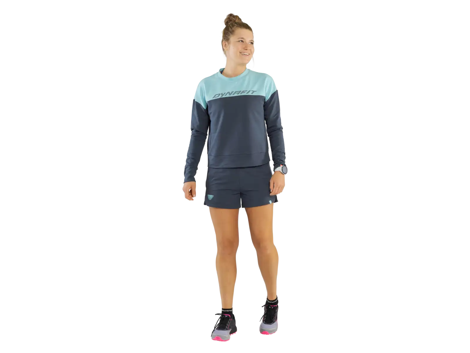 Dynafit 24/7 damski sweter długi rękaw Blueberry/Marine Blue