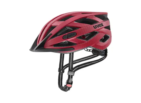 Uvex City I-VO kask Ruby Red Matt