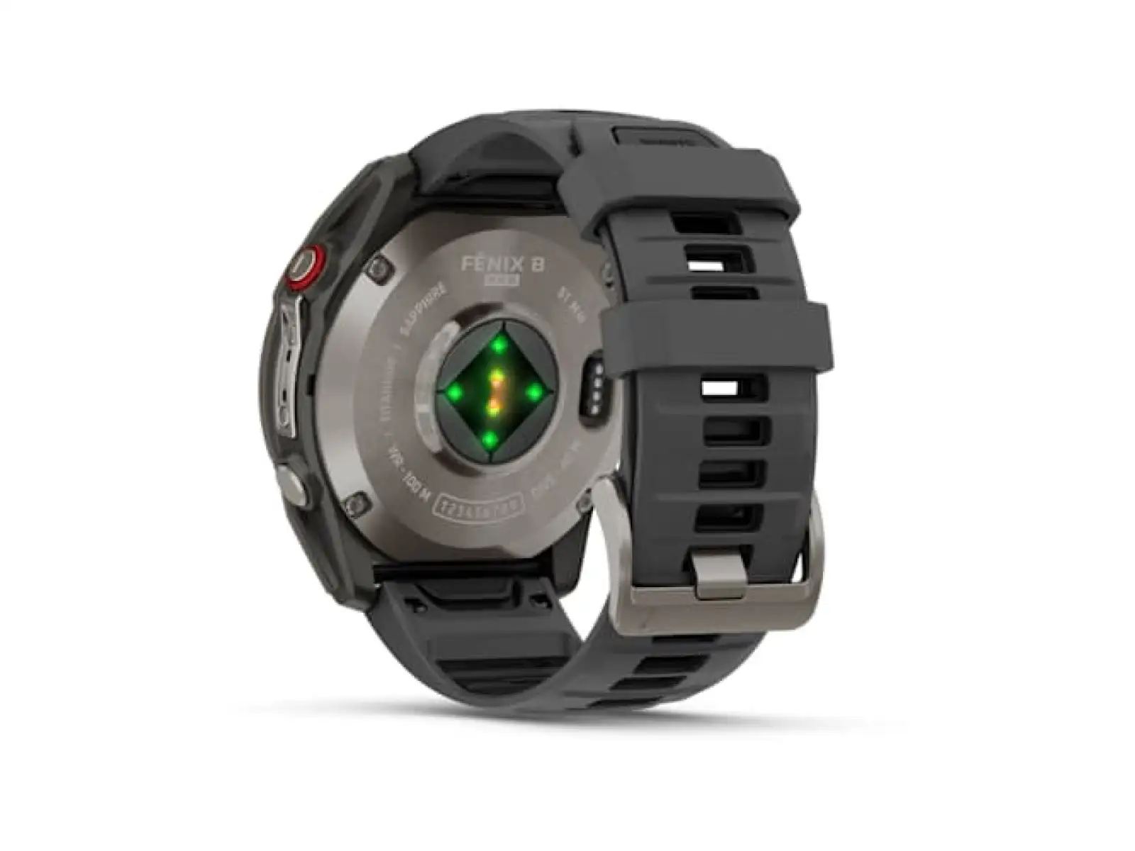 Garmin fenix 8 Pro 51 mm AMOLED Sapphire inteligentny zegarek Titanium Graphite/Black