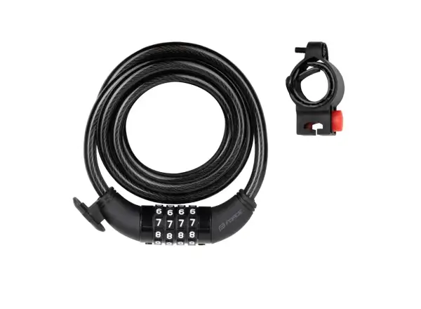 Force S10/1800 mm zamek szyfrowy czarny