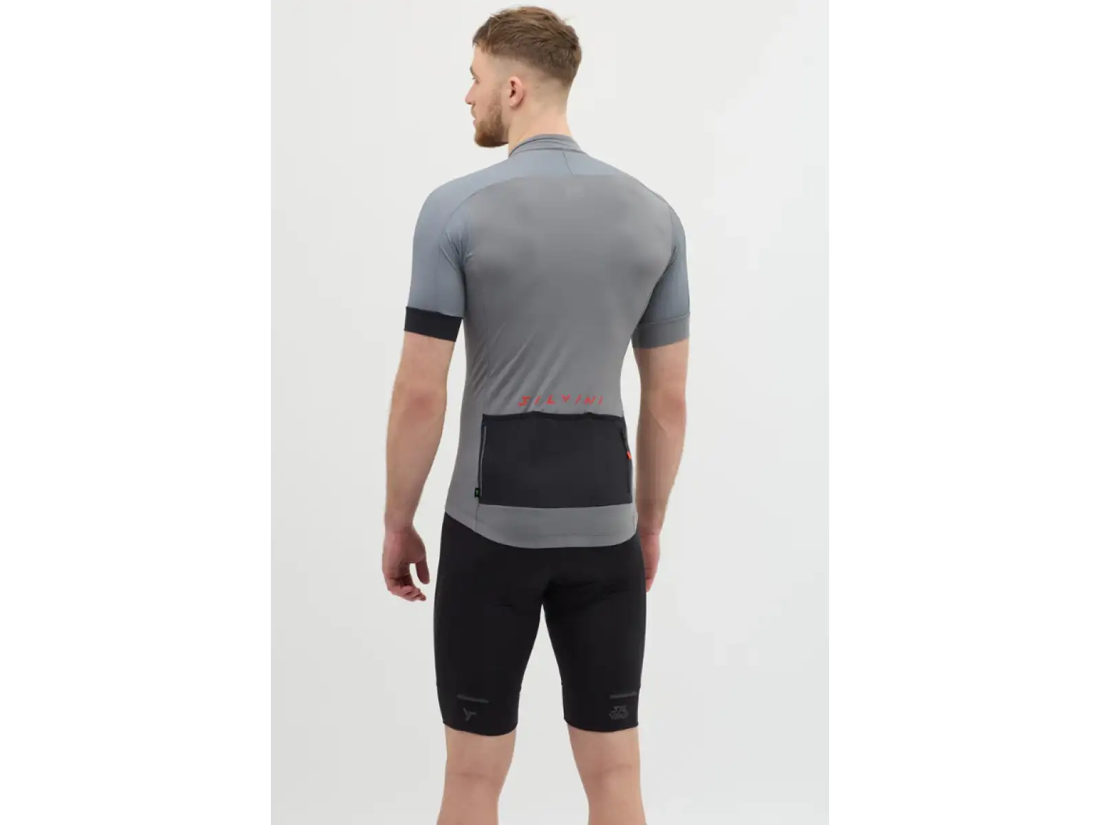 Silvini Carnio męska koszulka z krótkim rękawem Grey/Black