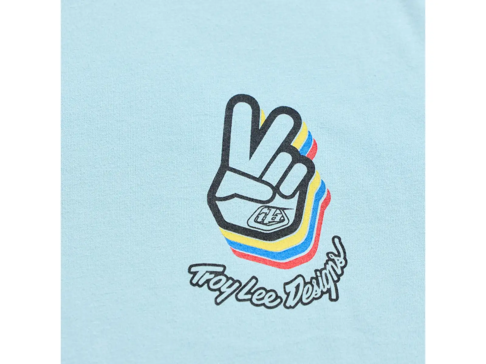 Troy Lee Designs Deuces męska koszulka z krótkim rękawem Dawn blue