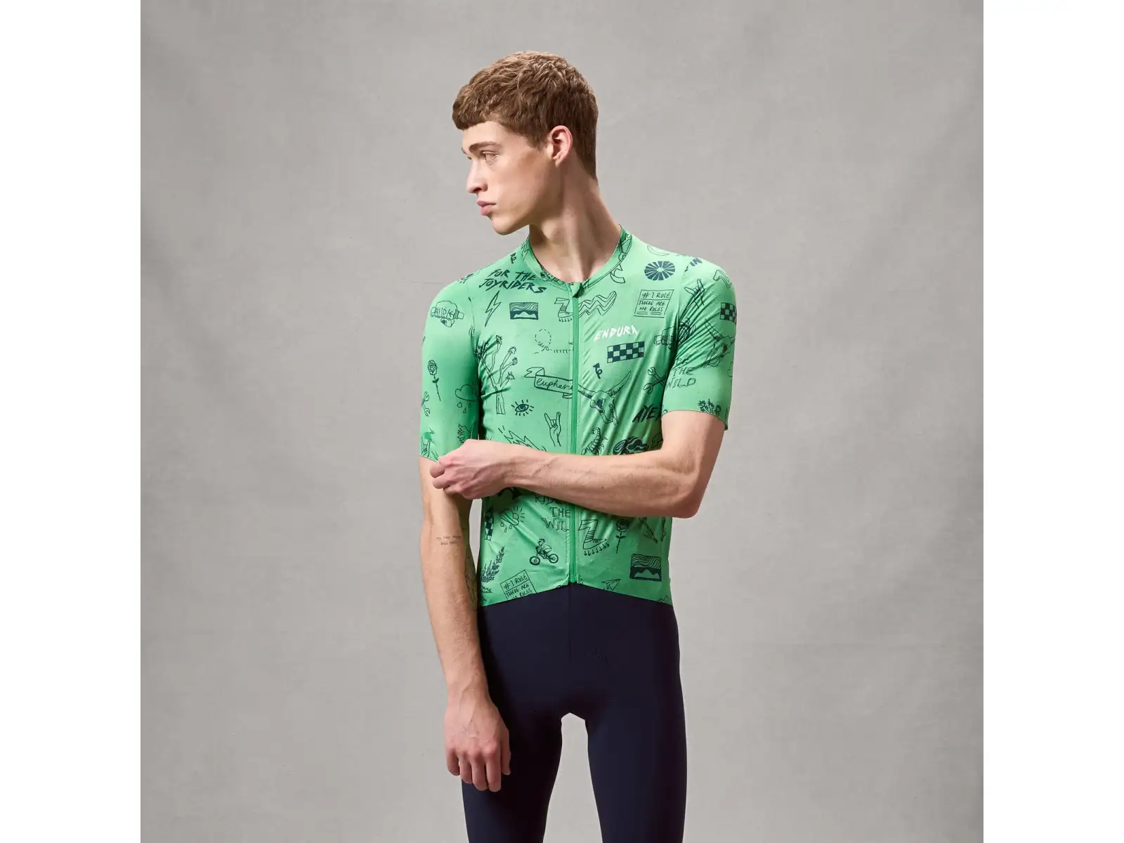 Endura Pro SL męska koszulka kolarska krótki rękaw Emerald