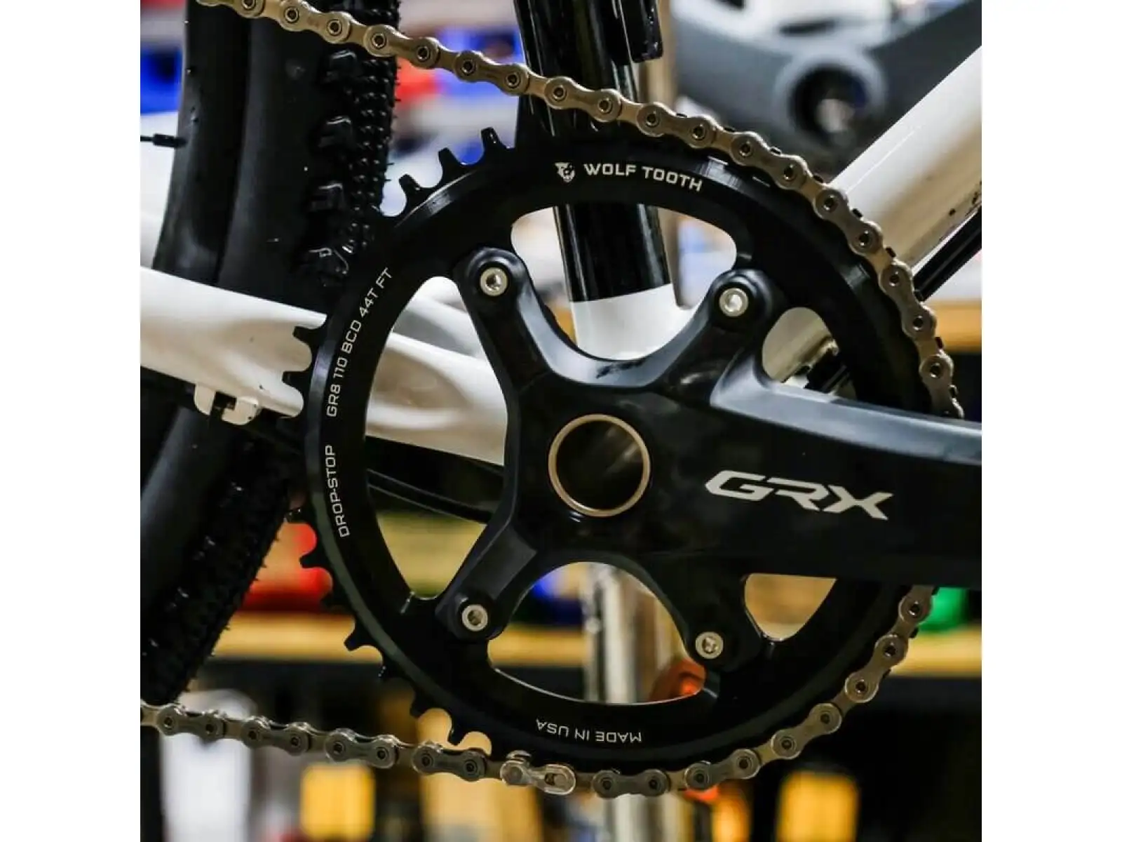 Wolf Tooth 110 BCD 4-Bolt tarcza do Shimano GRX