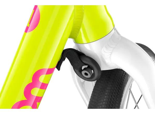 Woom GO 1 rowerek biegowy dla dzieci neon lime