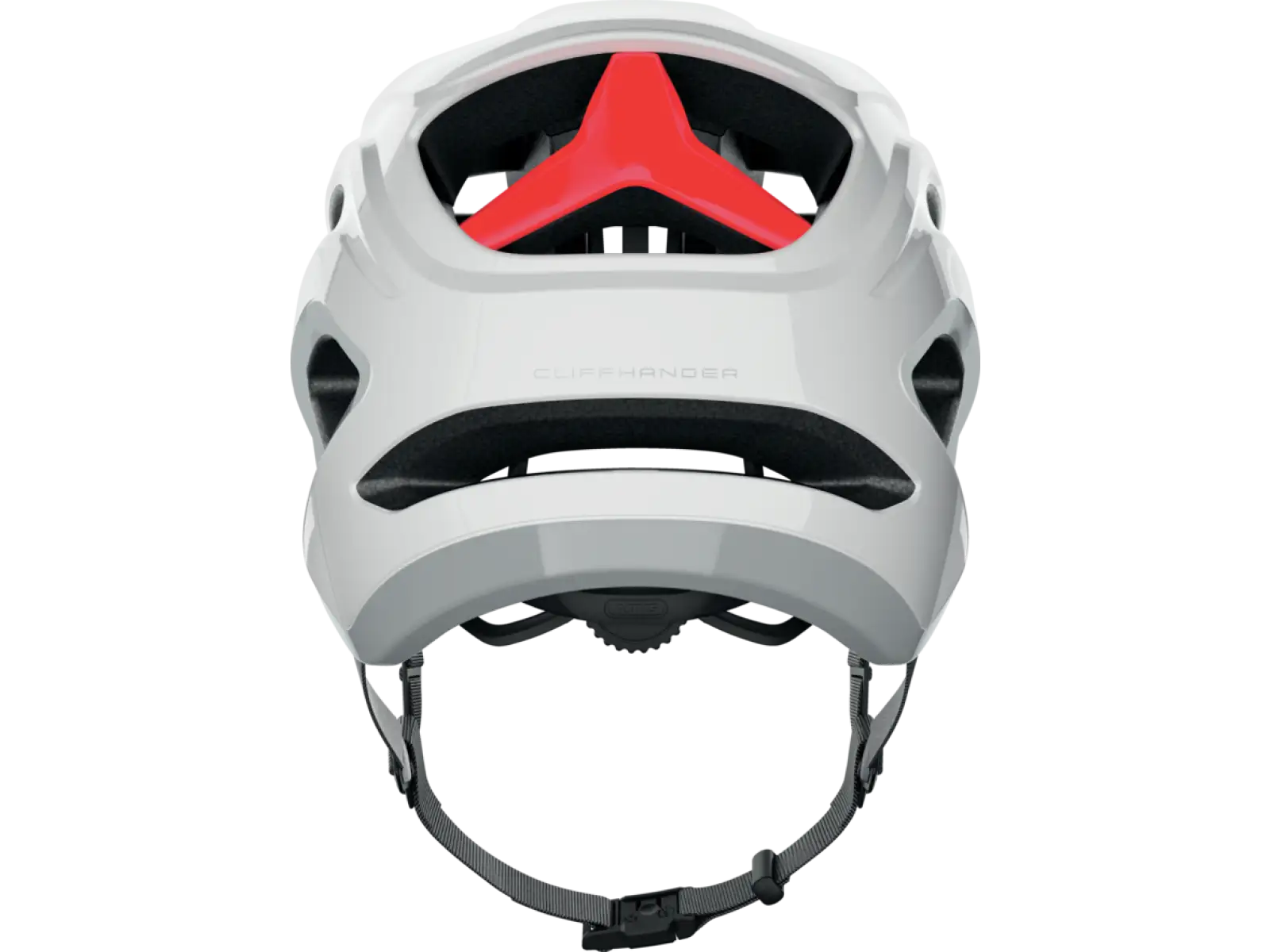 Abus Cliffhanger MTB kask Shiny White