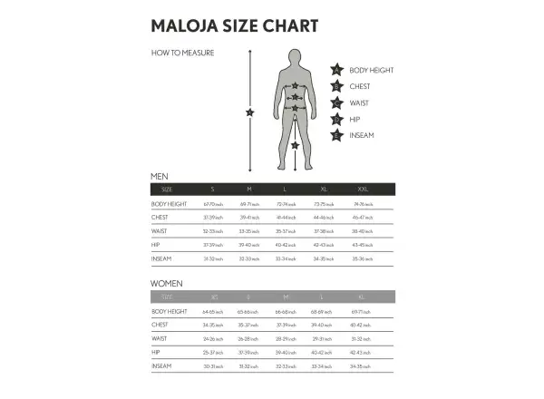 Maloja FuornM. męskie szorty Gravel