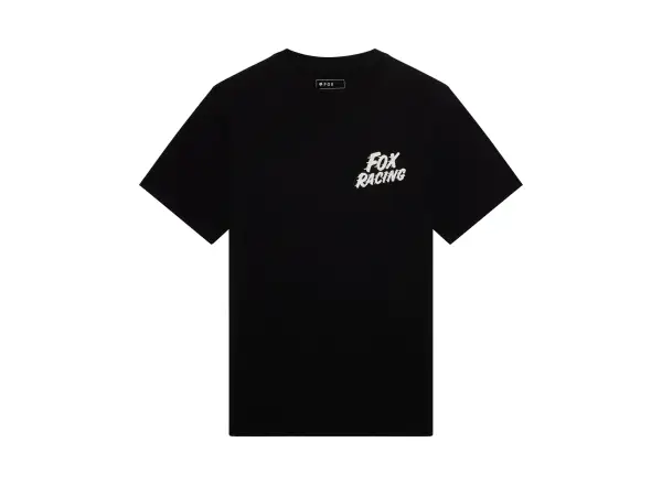 Fox Speed 195 męska koszulka z krótkim rękawem Black