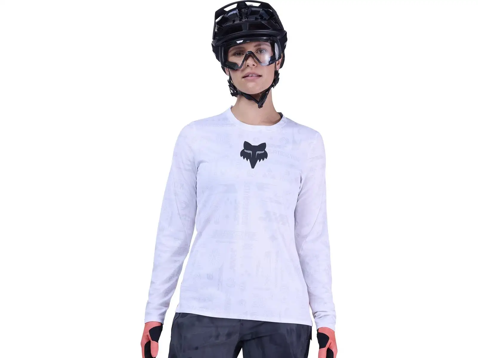 Fox Ranger Lunar SE damska koszulka z dlugim rekawem White