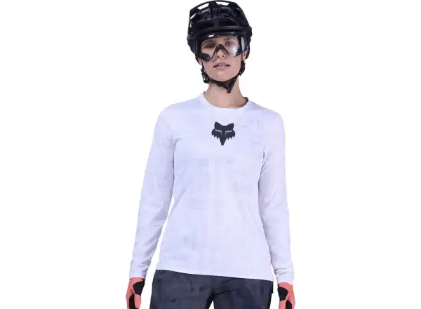 Fox Ranger Lunar SE damska koszulka z dlugim rekawem White