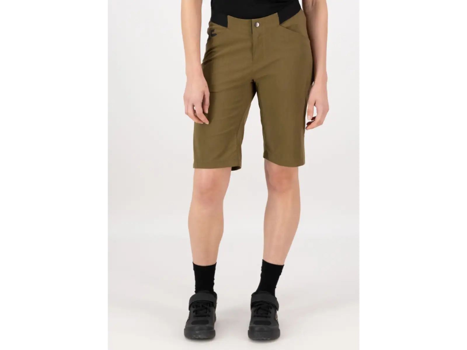 Mons Royale Diversion Merino Trail damskie szorty Dark Olive