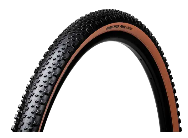 Goodyear Peak Ultimate Tubeless Complete 35-622 gravel opona kevlar Tan