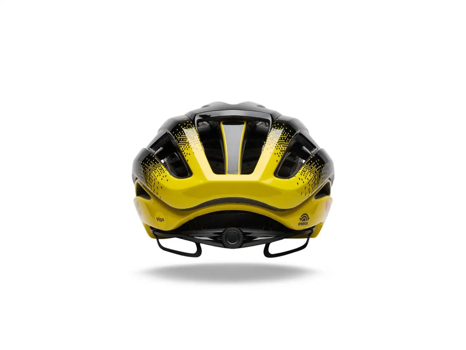 Giro Aries Spherical kask TE Yellow/Black VLB