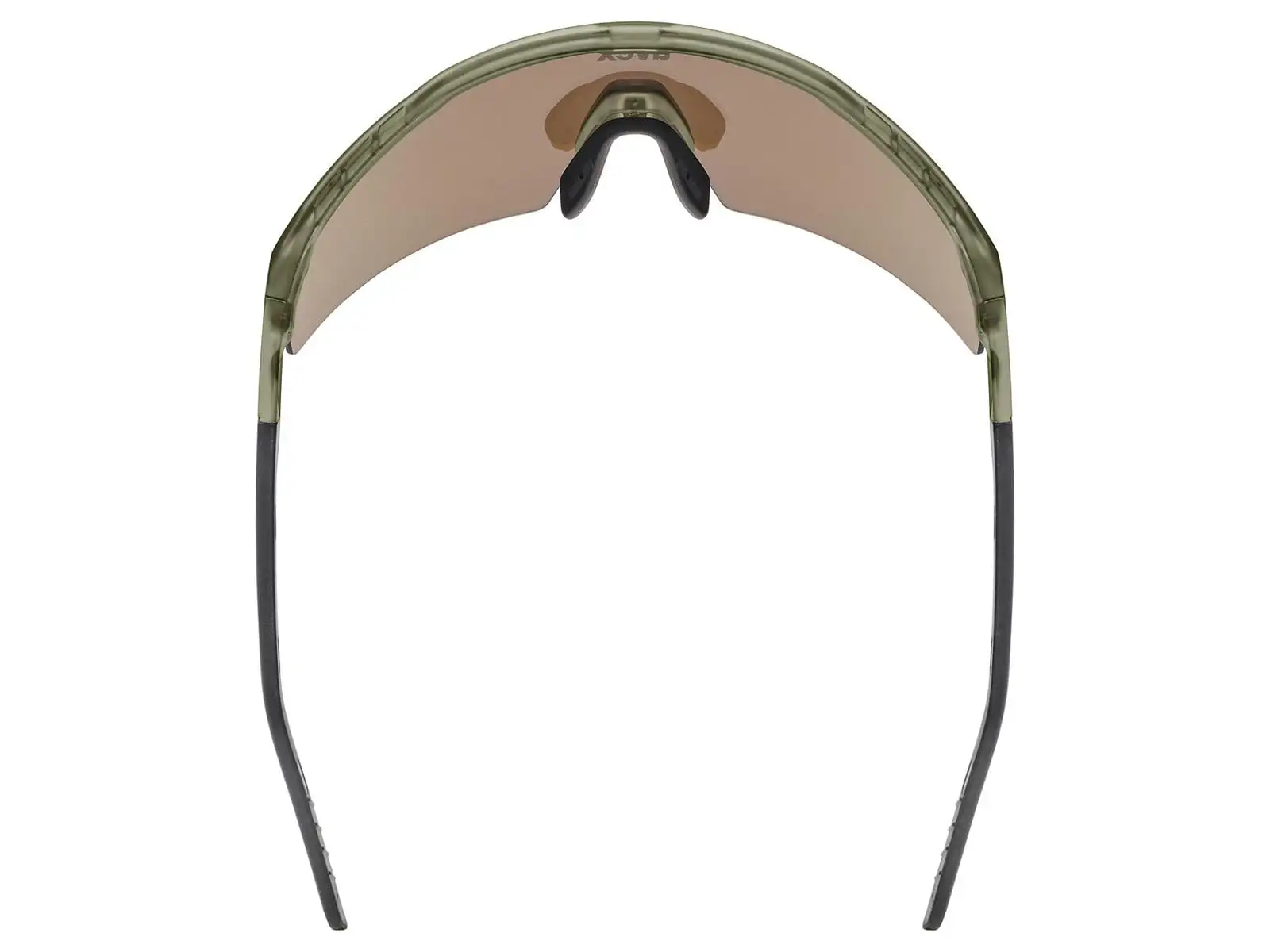 Uvex Flowline okulary słoneczne Olive Matt/Mirror Gold