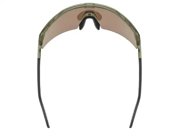 Uvex Flowline okulary słoneczne Olive Matt/Mirror Gold