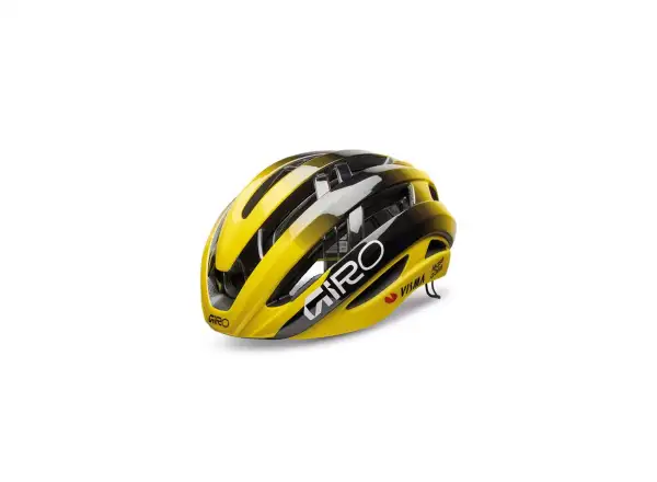 Giro Aries Spherical kask Mat Black/Yellow Visma