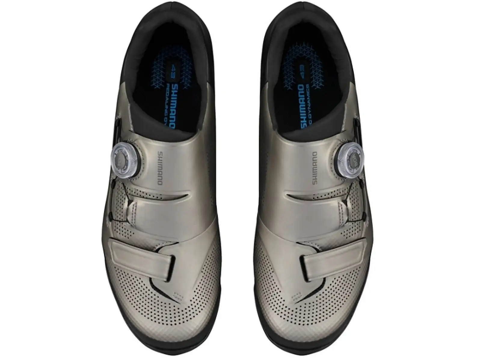 Shimano SH-XC502 Wide męskie MTB buty srebrna