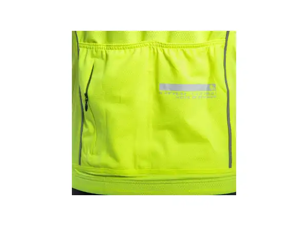 Sensor Cyklo Motion męska koszulka rowerowa krótki rękaw Neon Yellow/szary