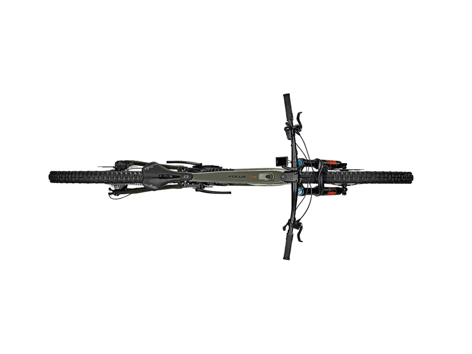 Focus Sam2 6.8 DI 750Wh górski rower elektryczny Urbangreen Glossy/Huntsmangreen Glossy
