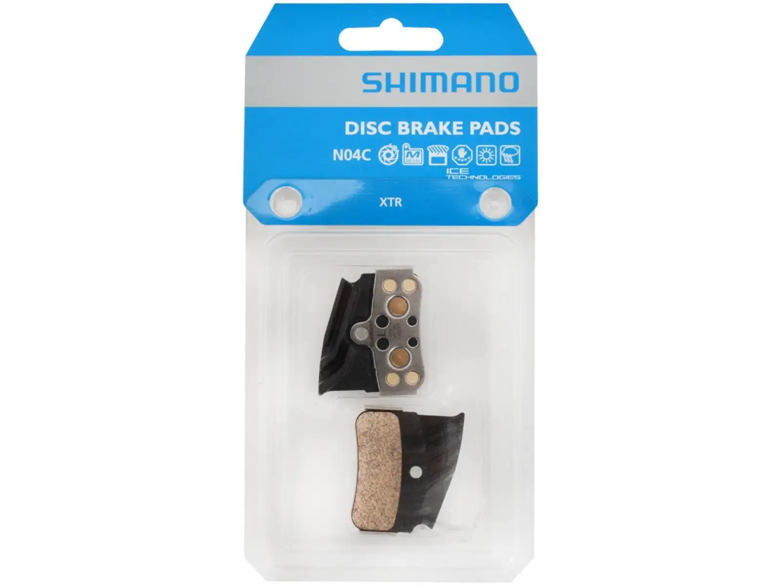 Shimano N04C Metal spiekane klocki hamulcowe