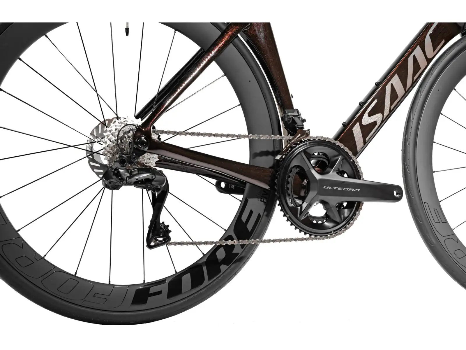 Isaac Meson 105 Di2 rower szosowy Ruby Red