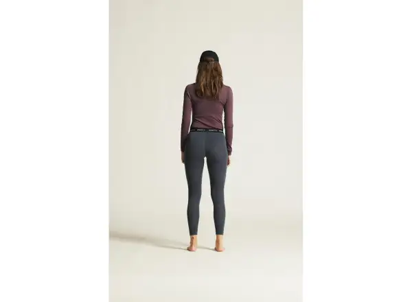 Craft Core Wool Merino damski zestaw koszulka długi rękaw+spodnie czerwona